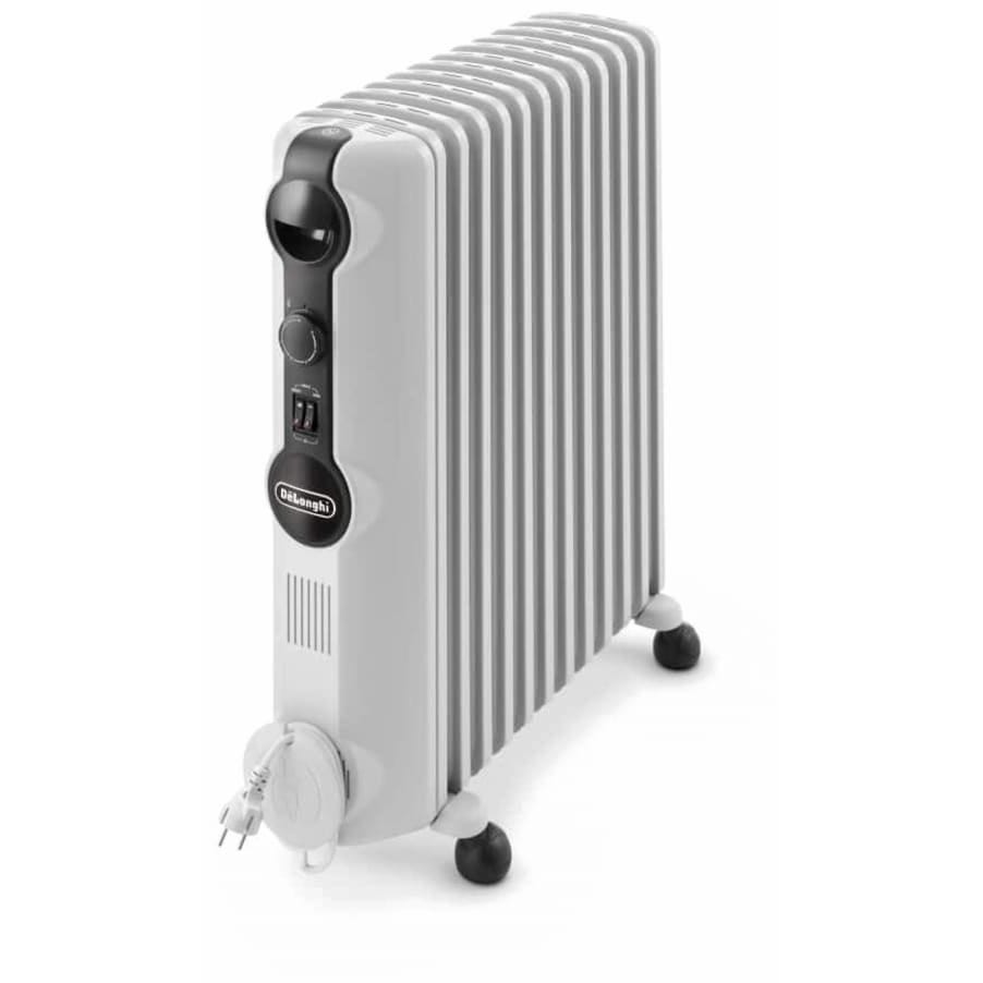 De'Longhi Radiant Heater 2500 Watt 12 Fins White - TRRS1225