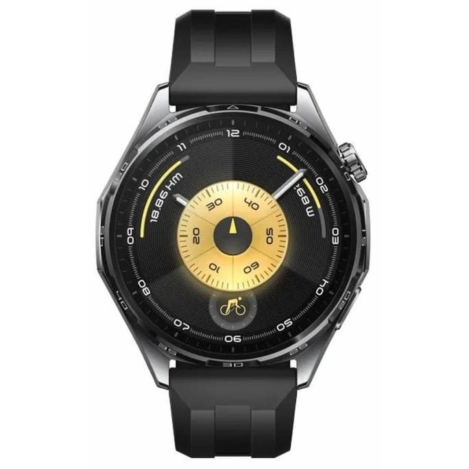 Huawei Watch GT 6 Smart Watch for Men, Amoled Display, 46 mm, Black - Atum-B19F