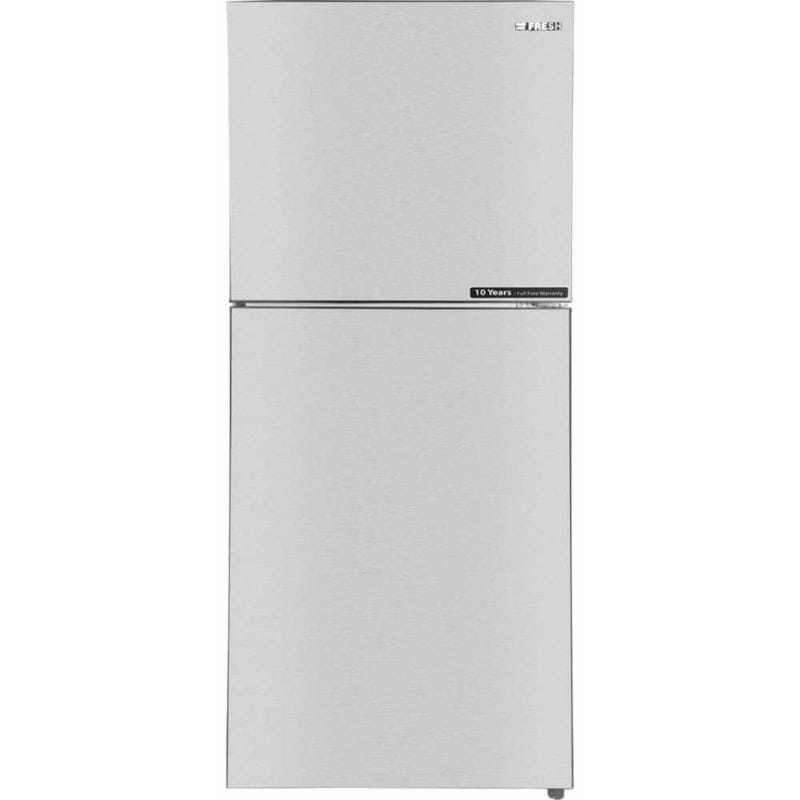 Fresh No Frost Refrigerator, 329 Liters, Stainless Steel - FNT-BS370KT