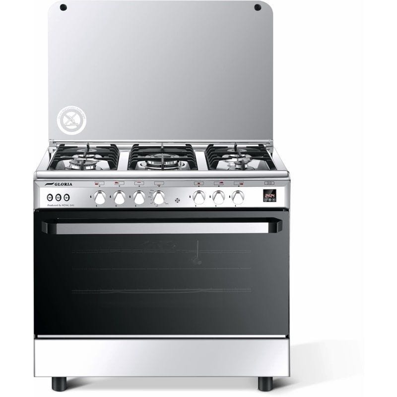 Royal Gas Gloria Digital Gas Cooker, 5 burners