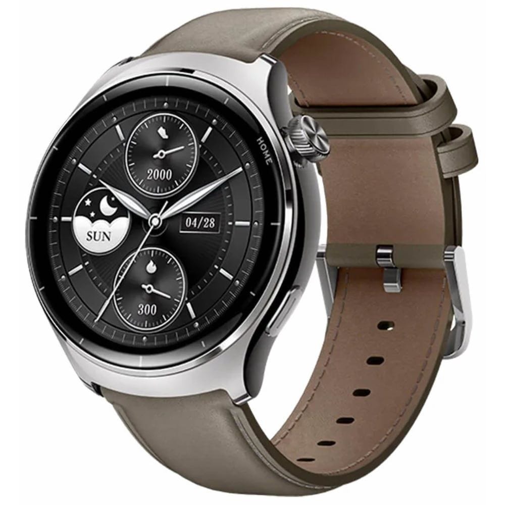 Mibro Lite 3 Pro Smart Watch for Unisex AMOLED UHD Display 1.32 Inch - Khaki Grey