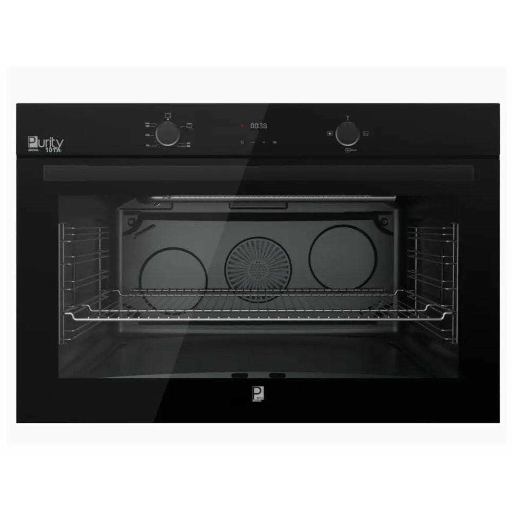 Purity Digital Built-In Gas Oven With Grill, 90 cm, 125 Liter, Black - OPRQG90BL