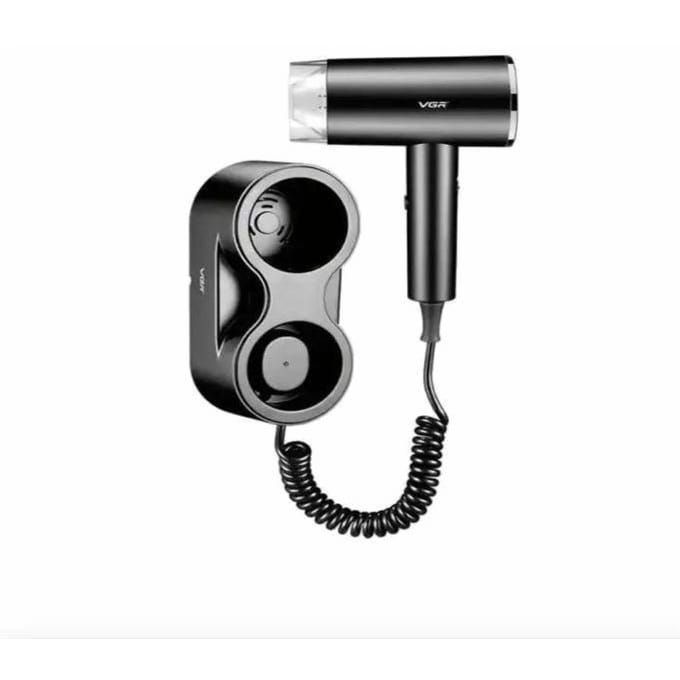 VGR Hair Dryer, 1600 Watt, Black - V-407