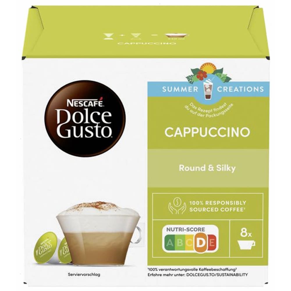 Nescafe Medium Roast Cappuccino Espresso Coffee Capsules