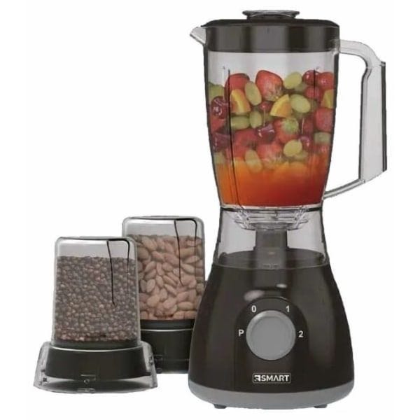 SMART Blender With 2 Mills 500 Watt 1.5 Liter Black - SBL101R