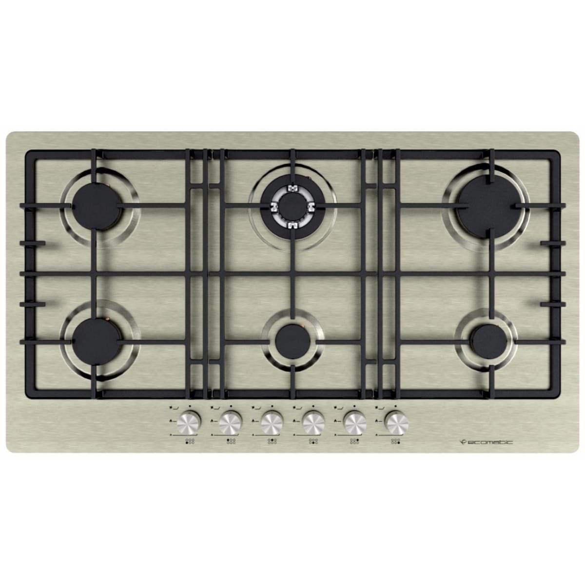 Ecomatic Built In Gas Hob, 6 burners, , - S943XL6C