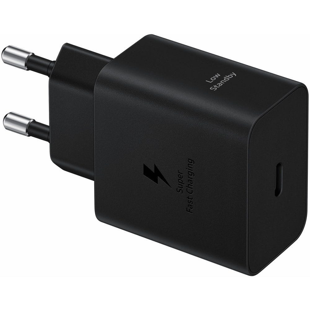 شاحن حائط سامسونج USB-C، بقوة 45 وات، اسود - EP-T4511NBEGUE
