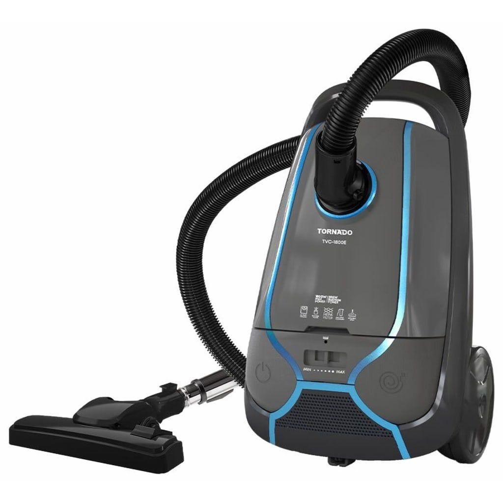 TORNADO Bagged Canister Vacuum Cleaner TVC-1800EG