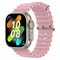 W&O X9 Ultra 2 Smart Watch 2.02 Inch - Pink ( International Warranty )