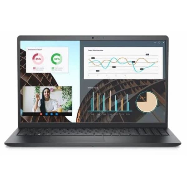 DELL Vostro 3530 Laptop, Intel Core I3-1305U Processor, 15.6 Inch FHD Display, 512 GB SSD, 8 GB RAM DDR4, Intel UHD Graphics, DOS - Black