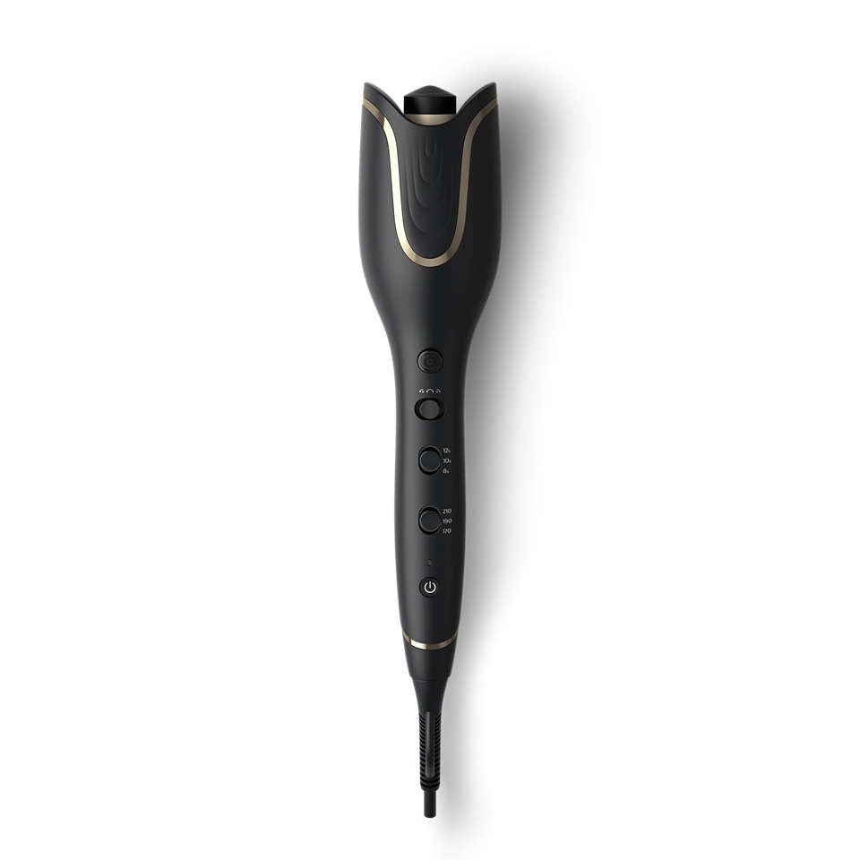Philips StyleCare Prestige Auto Curler Black - BHB876-00