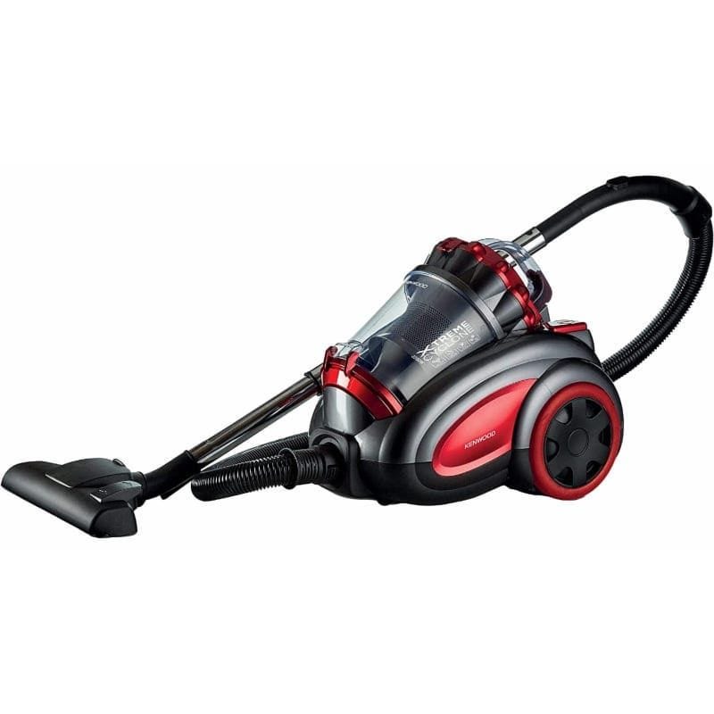 Kenwood Bagless Carpet Vacuum Cleaner 2200 Watt Red Grey - VBP80.000RG