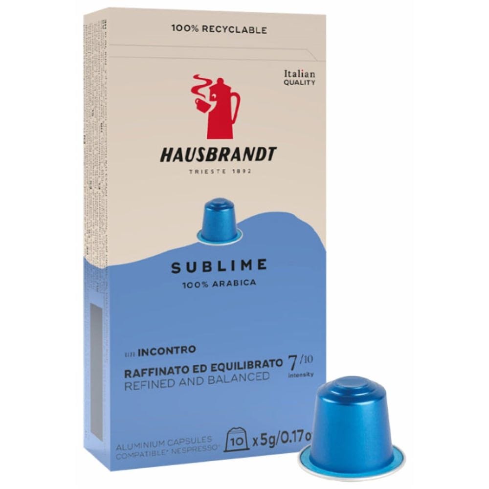 Hausbrandt Sublime Italy Espresso Coffee Capsules