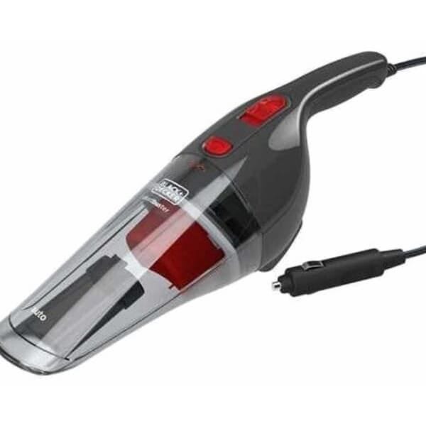 مكنسة كهربائية بلاك+ديكر محمولة 12.5 وات رمادى - NV1210AV-B5
