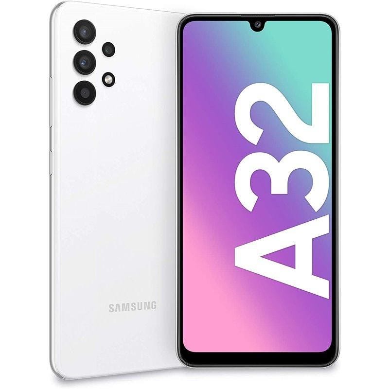 SAMSUNG Galaxy A32 Dual SIM 128GB, 6GB RAM, 4G LTE - Awesome White