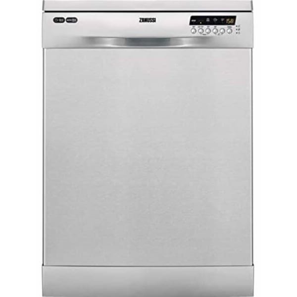 Zanussi Dishwasher 13 Place Settings 5 Programs Silver - ZDF26004XA