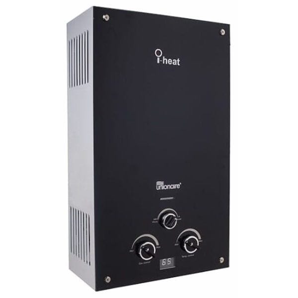 Unionaire I-Heat Gas Water Heater 10 Liter Black - UGH100DG-BK
