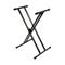 SoundKing Deluxe X Style Keyboard Stand Black - DF007