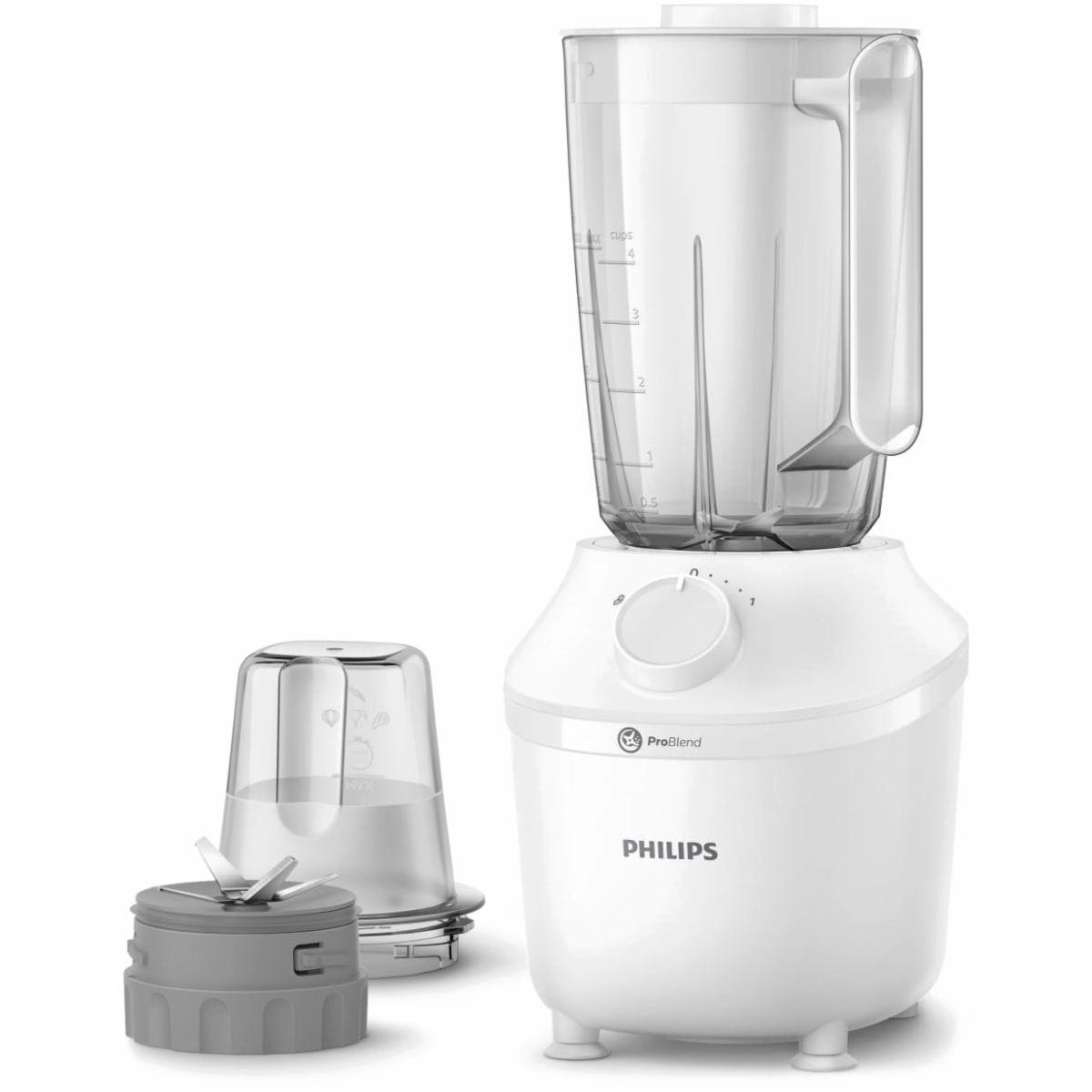 Philips 3000 Series Countertop Blender 1 Liter 450 Watt White - HR2041/16