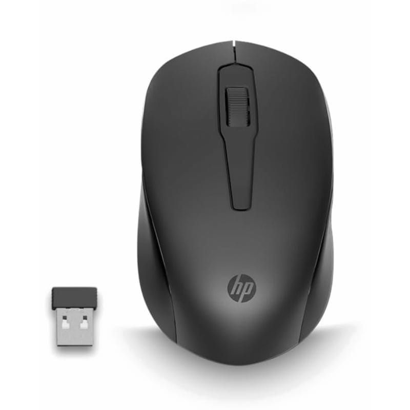 HP 150 Wireless Optical Mouse 1600 DPI Black - 2S9L1AA