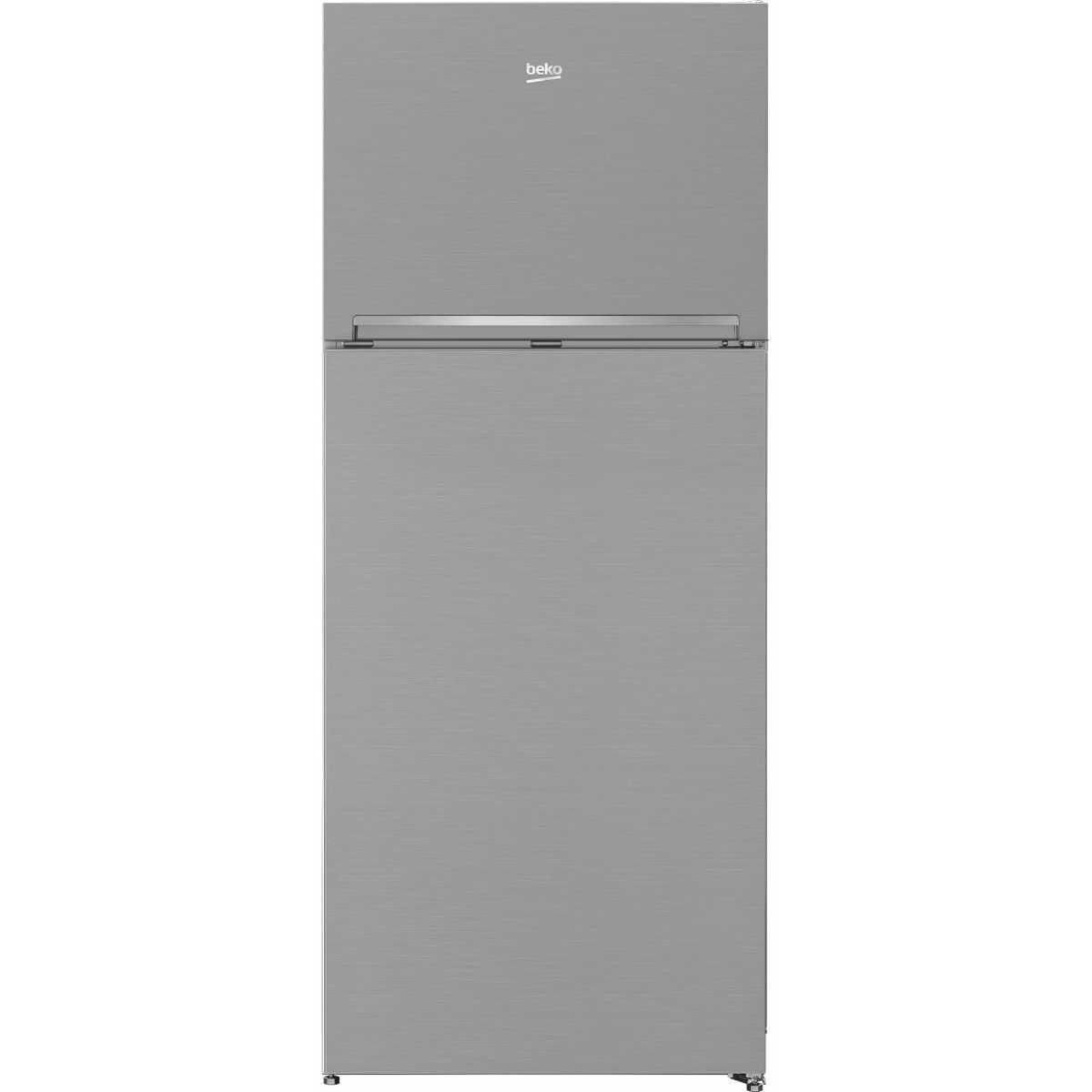 Beko b300 No Frost Refrigerator, 367 Liter, Silver - RDNE430K02DX