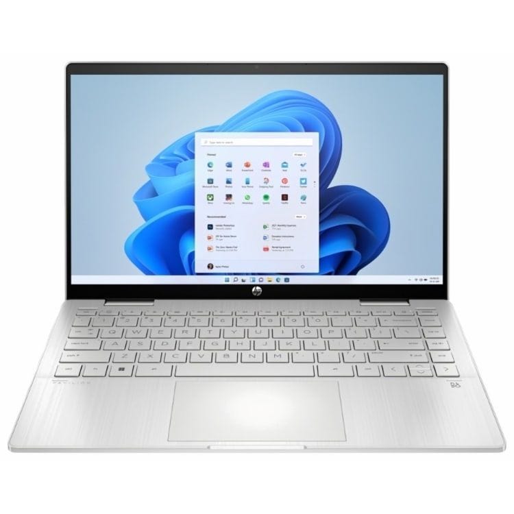 لابتوب اتش بى Pavilion x360 2-in-1 14-ek1019ne بروسيسور انتل كور i5-1335U شاشة 14 بوصة FHD هارد 512 جيجابايت SSD رام 8 جيجابايت DDR4 انتل Iris Xe جرافيكس ويندوز 11 هوم فضي - 9U5Y5EA