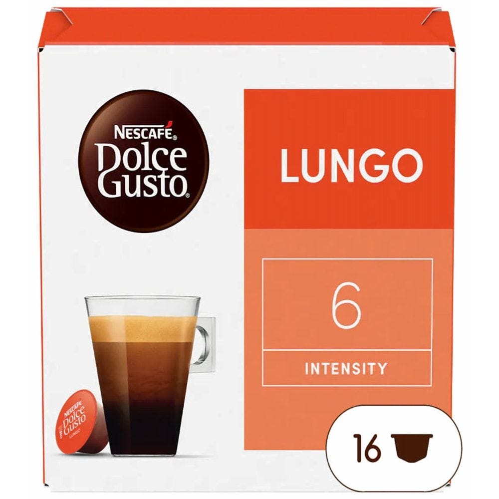Nescafe Medium Roast Lungo Espresso Coffee Capsules