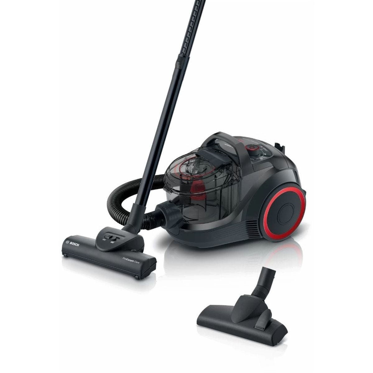 Bosch Series 4 ProPower Bagless Canister Vacuum Cleaner 2000 Watt Black - BGS21WPOW