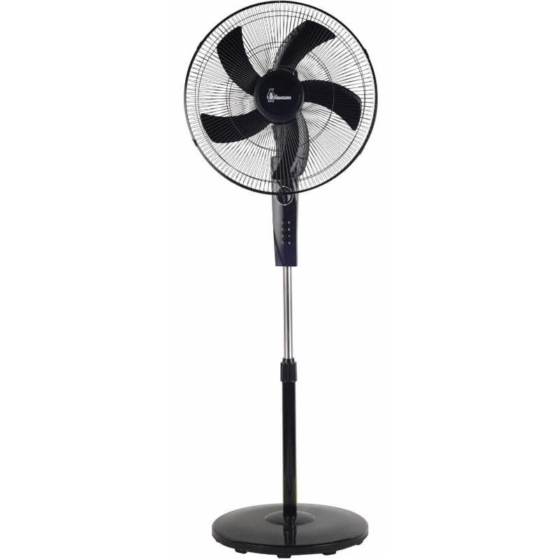 Penguin Cool Spin Stand Fan, 18 Inch, Black - PF005