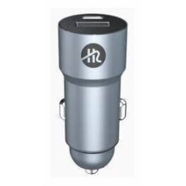 H2 Type-C Car Charger, 18W, Silver