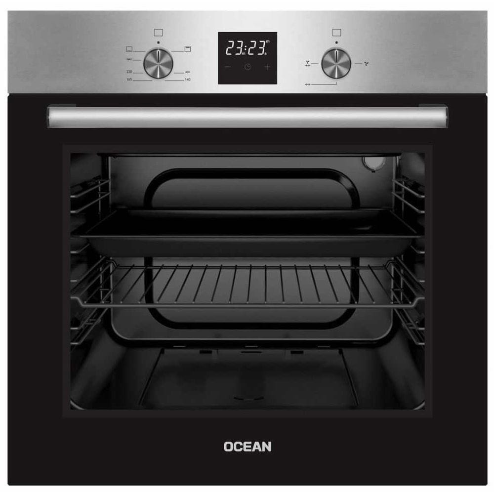 Ocean Built-In Electric Oven With Grill 60 cm 60 Liter Black - OEOF 68 I TC