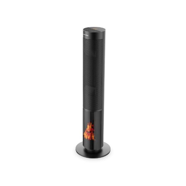TORNADO Digital Ceramic Heater With Remote 2000 Watt 16 Meter Black - TPH-2000DF