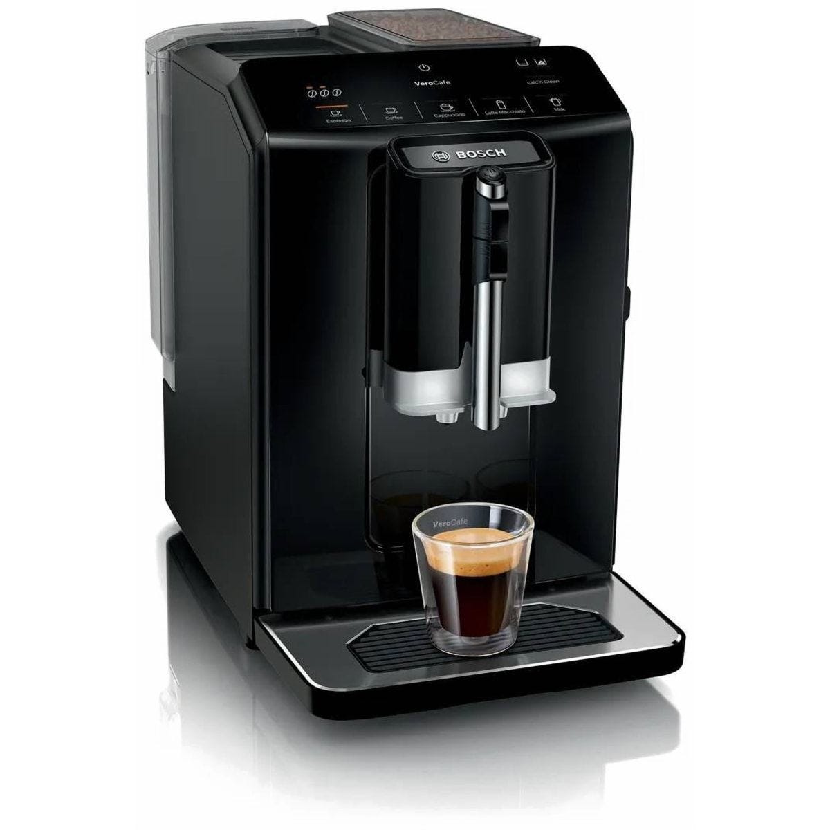 ماكينة تحضير قهوة متعددة بوش Series 2 VeroCafe، اسود بيانو - TIE20119