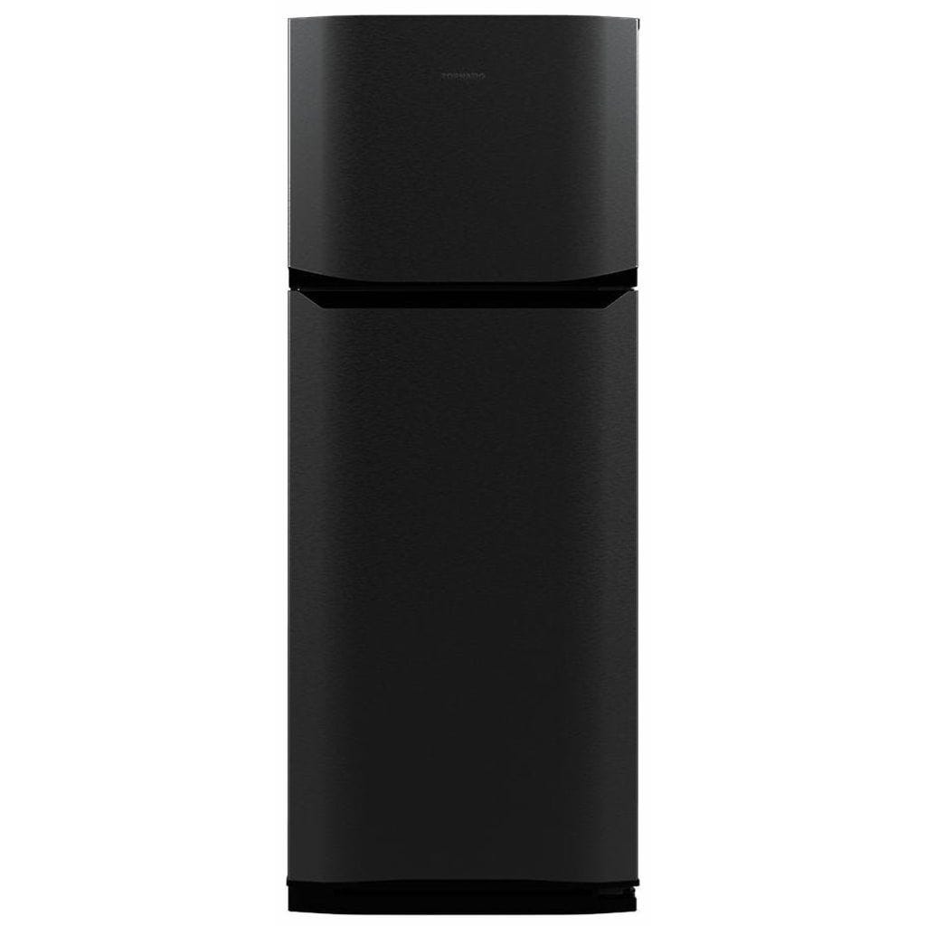 TORNADO No Frost Refrigerator With Inverter Technology, 395 Liter, Black - RF-51FTV-BK