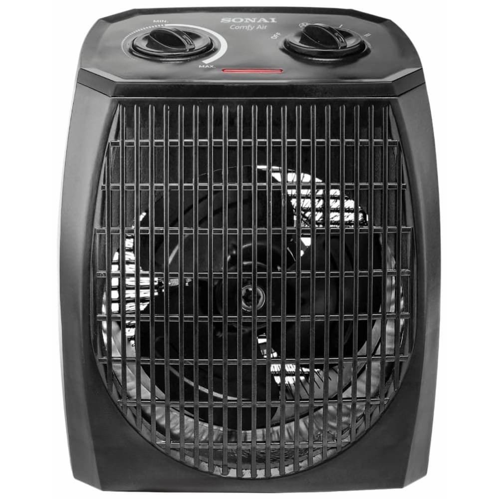 Sonai Comfy Air Fan Heater 2000 Watt Black - MAR-909