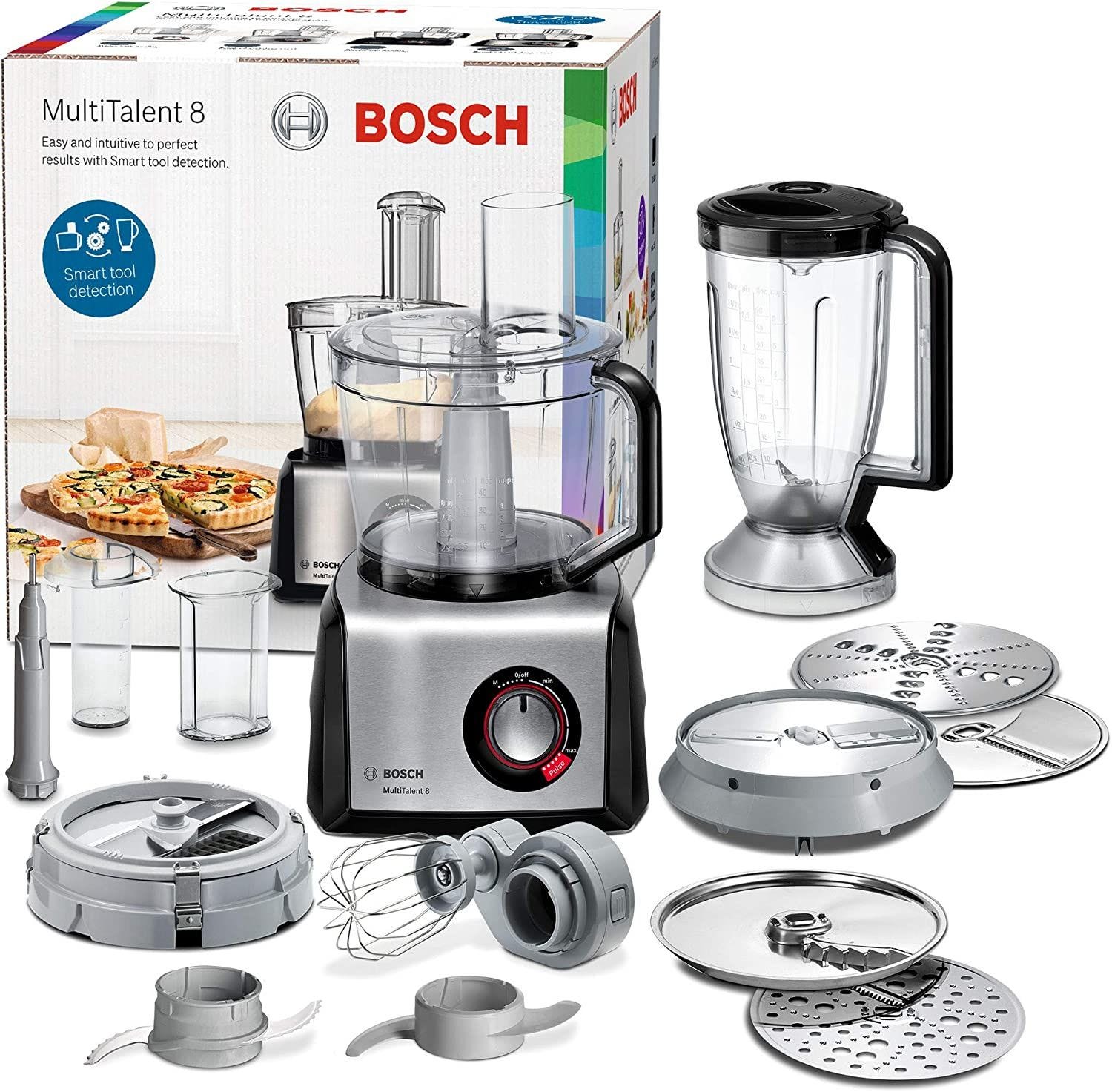 BOSCH MultiTalent 8 Kitchen Machine MC812M844 (Silver)