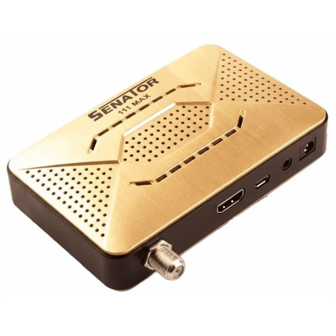 Senator 111 Max FHD Mini Receiver, WIFI - Gold