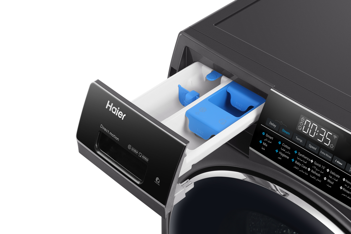Haier Digital Touch Front Load Full Automatic Washing Machine With Inverter Technology HW90-B14959S8TU1