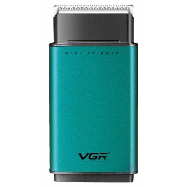VGR Professional Rechargeable Hair Trimmer, Green Black - V-922 ( International Warranty )