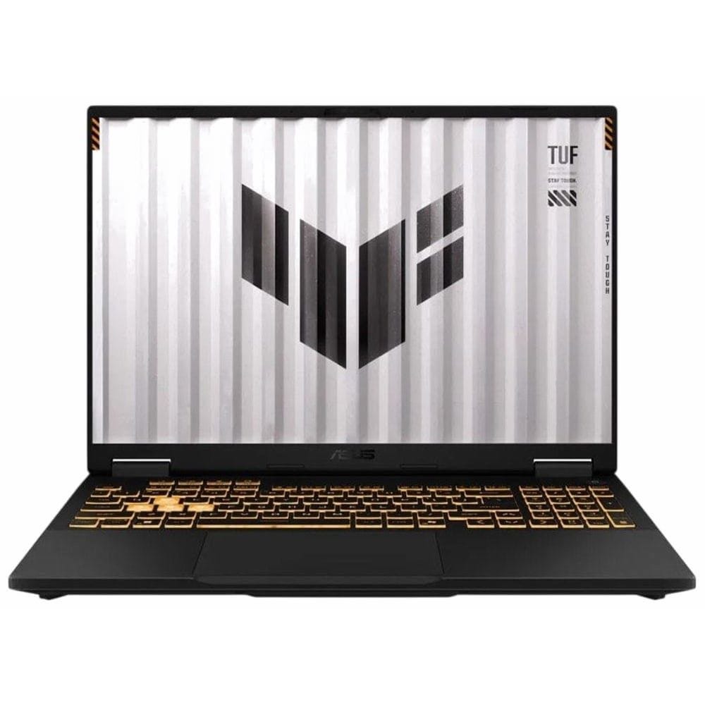 ASUS TUF Gaming F16 FX608JHR-RV057W Gaming Laptop, Inte lCore i7 14650HX Processor, 16 Inch FHD+ Display, 512 GB SSD, 16 GB RAM DDR5, Nvidia GeForce RTX 5050 Graphics 8 GB Graphics, Win11, Jaeger Grey - 90NR0NA1-M002U0