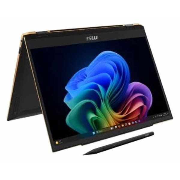 لابتوب ام اس اي Summit 13 AI+ Evo A2VMTG، بروسيسور انتل كور Ultra 9 288V، شاشة تاتش 13.3 بوصة FHD+، هارد 1 تيرابايت SSD، رام 32 جيجابايت LPDDR5X، انتل Arc جرافيكس، ويندوز 11 - اسود