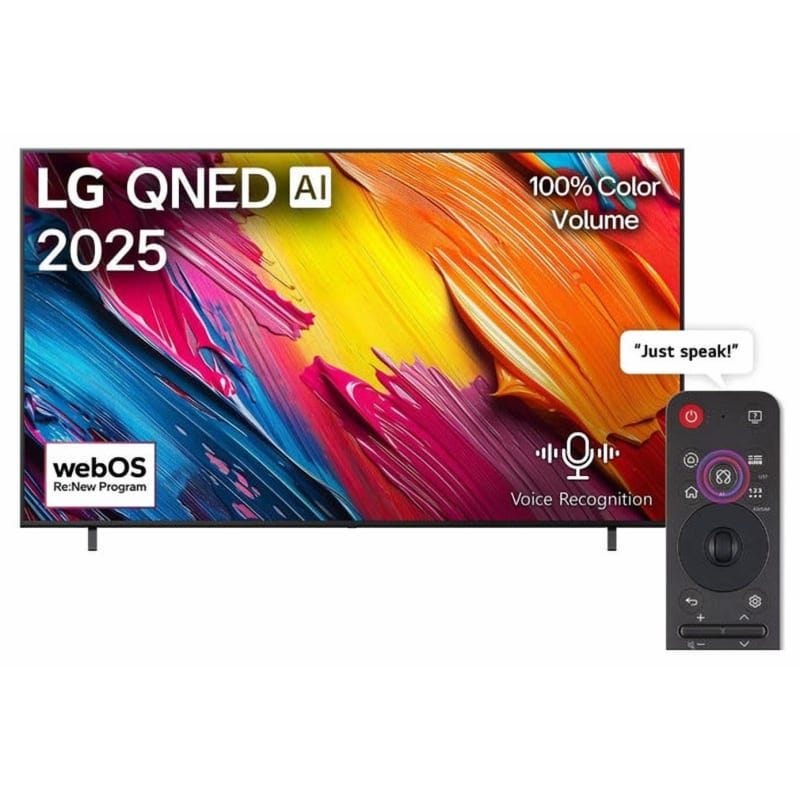 LG 55 Inch 4K UHD Smart QNED TV with Built In Receiver - 55QNED70A6A