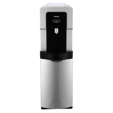 TORNADO Hot Cold & Normal Water Dispenser With Cabinet Silver Black - WDM-H40ABE-SB