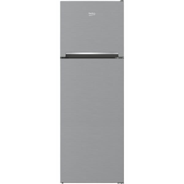 Beko Refrigerator With Inverter Technology, No Frost, 340 Liter, 2 Doors, Stainless Steel - RDNE340K02XB