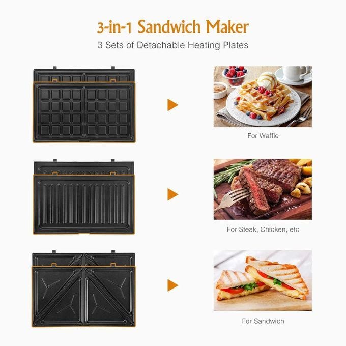 City Multifunctional Sandwich Maker HMA-1011