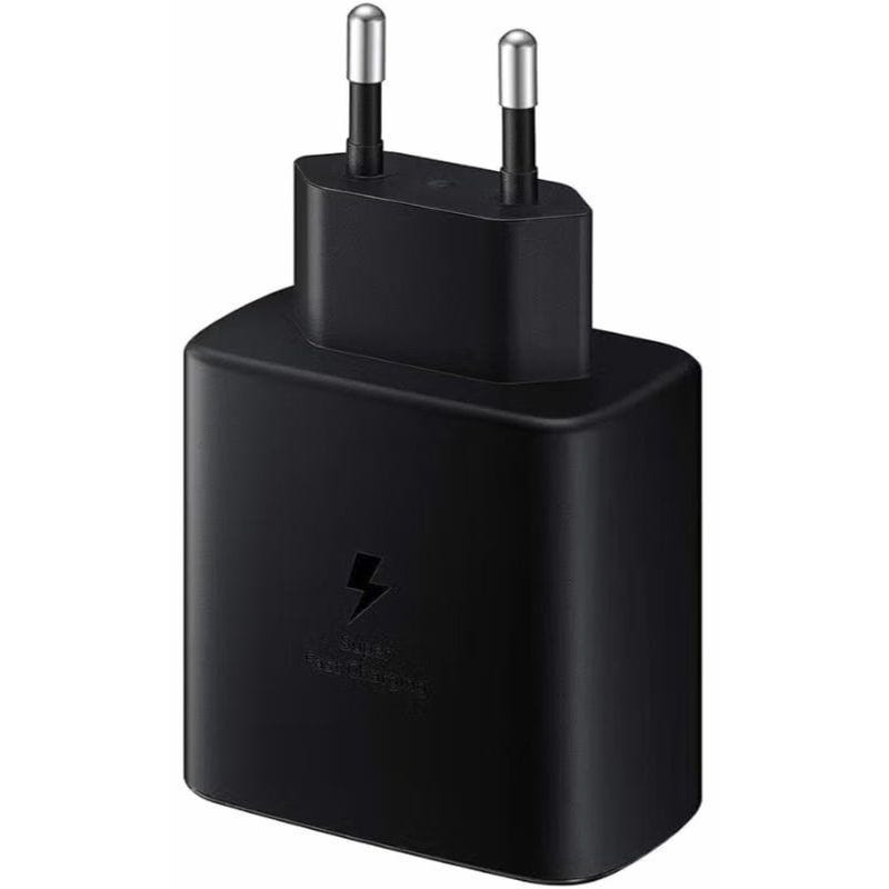 شاحن حائط سامسونج USB-C، بقوة 45 وات PD، اسود - TA-845NBEGWW ( ضمان دولى )
