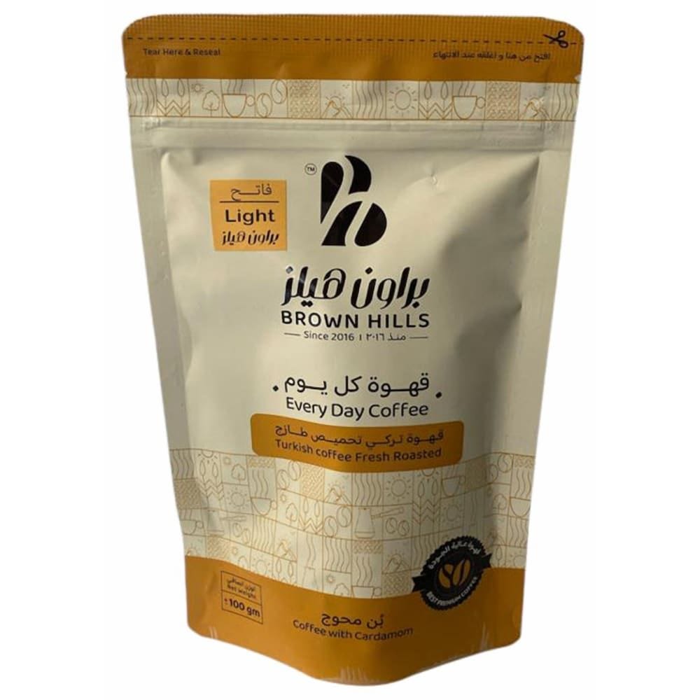 Brown Hills Light Roast Blend Turkish Coffee