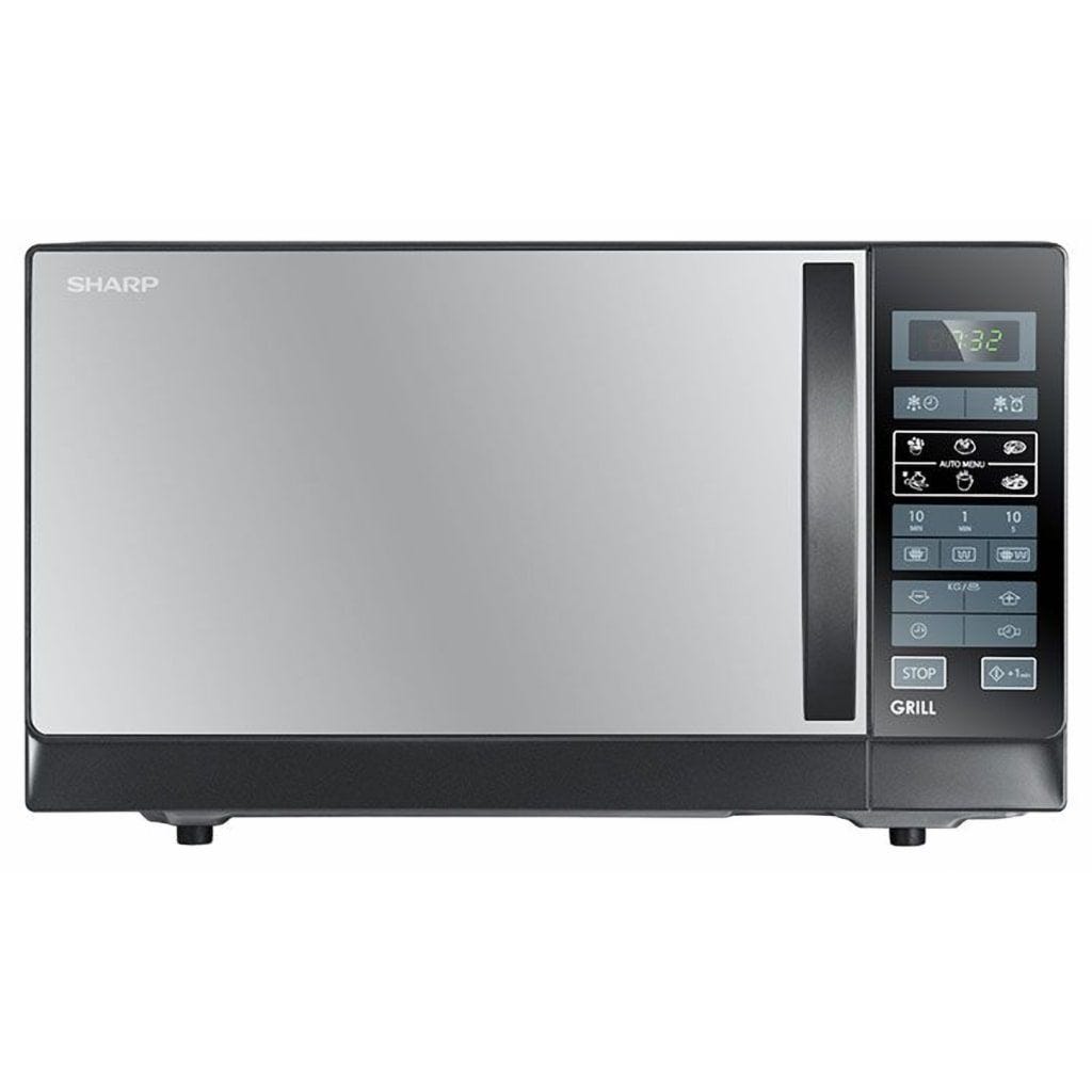 SHARP Digital Microwave With Grill, 25 Liter, 900 Watt, Black - R-750MR(K)