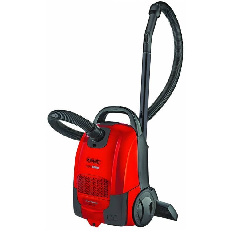 SMART Super Silent Canister Vacuum Cleaner 1200 Watt Red - SVC1900T