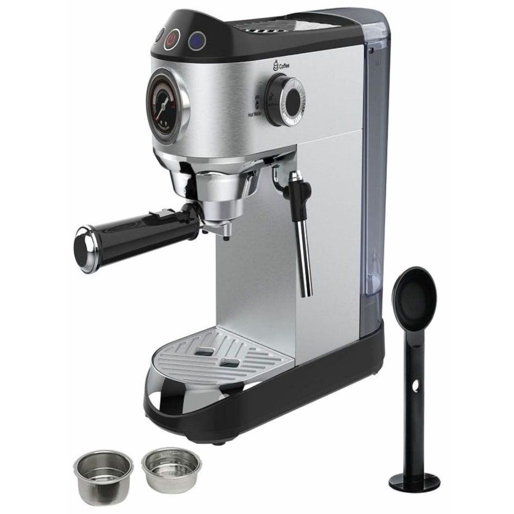Sokany Espresso Coffee Machine, 1450 Watt, Silver - SK-696B